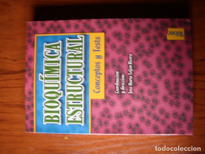 Libros de segunda mano de ciencias: LOTE DE DOS LIBROS DE QU&Iacute;MICA BIOQU&Iacute;MICA TEBAR - Foto 3