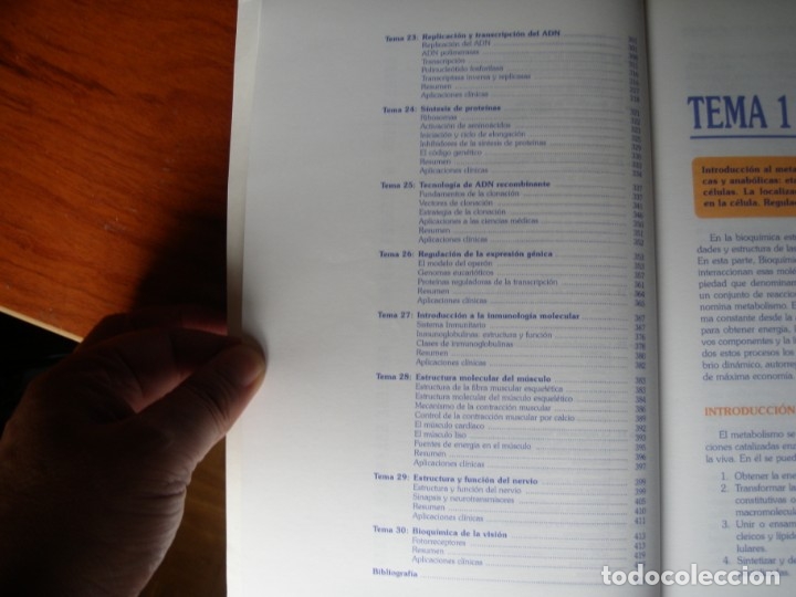 Libros de segunda mano de ciencias: LOTE DE DOS LIBROS DE QU&Iacute;MICA BIOQU&Iacute;MICA TEBAR - Foto 6