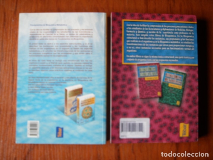 Libros de segunda mano de ciencias: LOTE DE DOS LIBROS DE QU&Iacute;MICA BIOQU&Iacute;MICA TEBAR - Foto 9