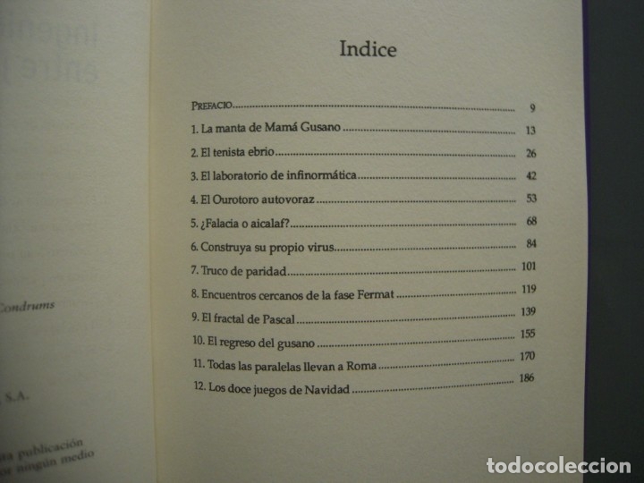Libros de segunda mano de ciencias: Lote 4 libros Biblioteca DESAF&Iacute;OS MATEMATICOS RBA 2007 - Foto 3
