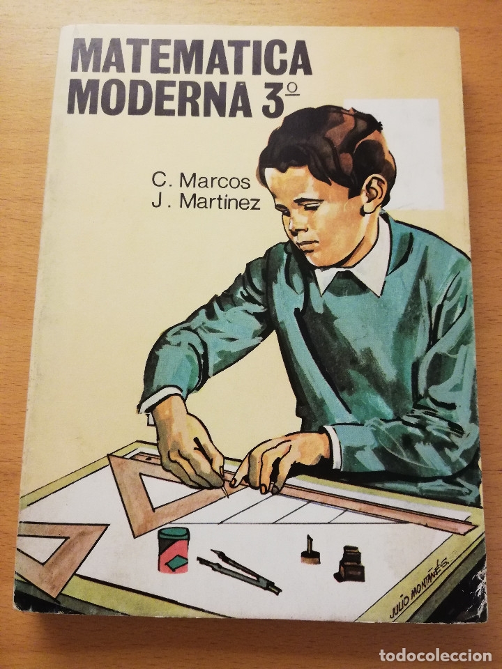 Libros de segunda mano de ciencias: MATEM&Aacute;TICA MODERNA 3&ordm; (C. MARCOS / J. MART&Iacute;NEZ) - Foto 1