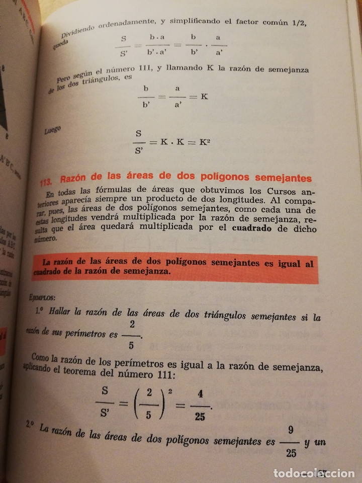 Libros de segunda mano de ciencias: MATEM&Aacute;TICA MODERNA 3&ordm; (C. MARCOS / J. MART&Iacute;NEZ) - Foto 7