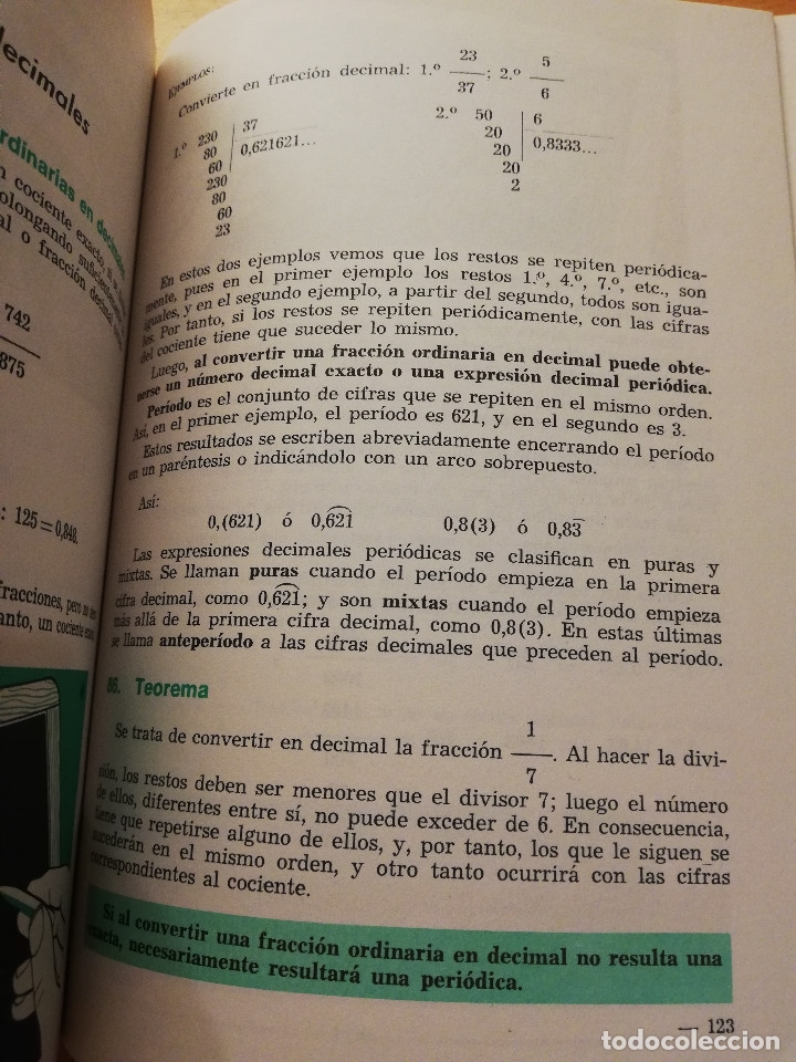 Libros de segunda mano de ciencias: MATEM&Aacute;TICA MODERNA 3&ordm; (C. MARCOS / J. MART&Iacute;NEZ) - Foto 8