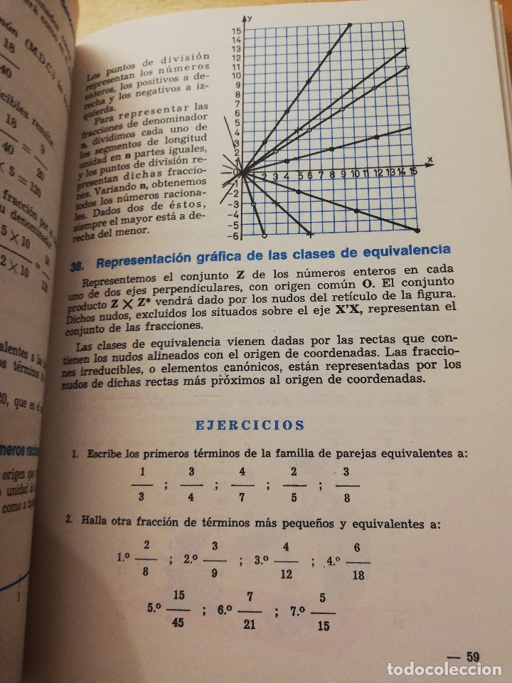 Libros de segunda mano de ciencias: MATEM&Aacute;TICA MODERNA 3&ordm; (C. MARCOS / J. MART&Iacute;NEZ) - Foto 10