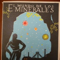 Libros de segunda mano: EL MUNDO DE LOS MINERALES.LUCAS FERNANDEZ 1960,RUSTICA, ONSERVADO. 94 PP. ESPASA CALPE. **568