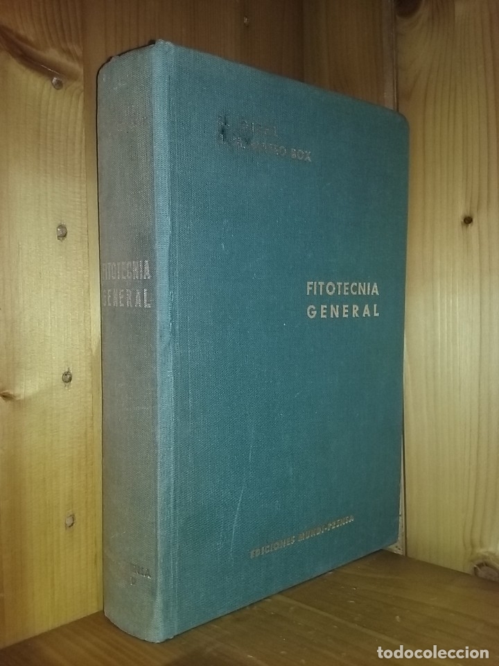 Livres d'occasion: FITOTECNIA GENERAL, R DIEHL, J M MATEO BOX, P URBANO TERRON, EDICIONES MUNDI PRENSA 1978 MUNDIPRENSA