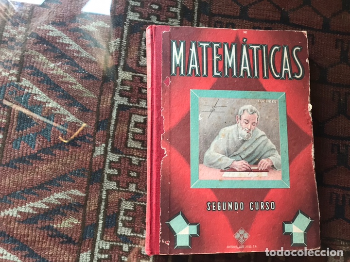 Libros de segunda mano de ciencias: Matem&aacute;ticas. Segundo curso. Edelvives 1955 - Foto 1