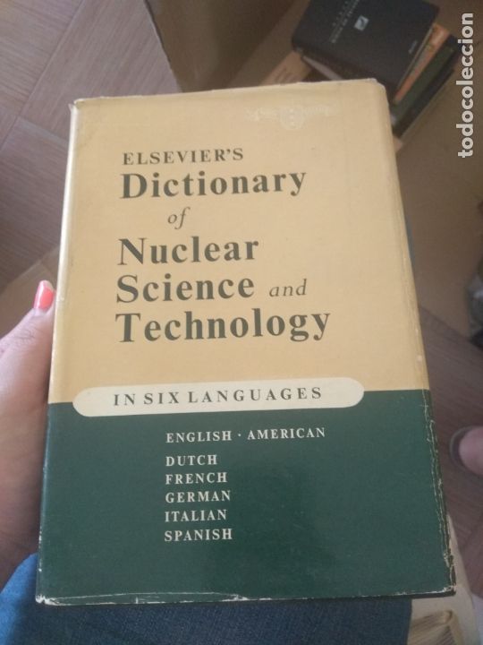 Libros de segunda mano de ciencias: Elseviers Dictionary of nuclear science and technology - Foto 1
