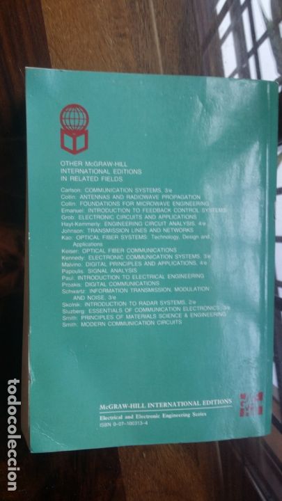 Libros de segunda mano de ciencias: principles of communication systems, 1986 Taub/Schilling - Foto 3
