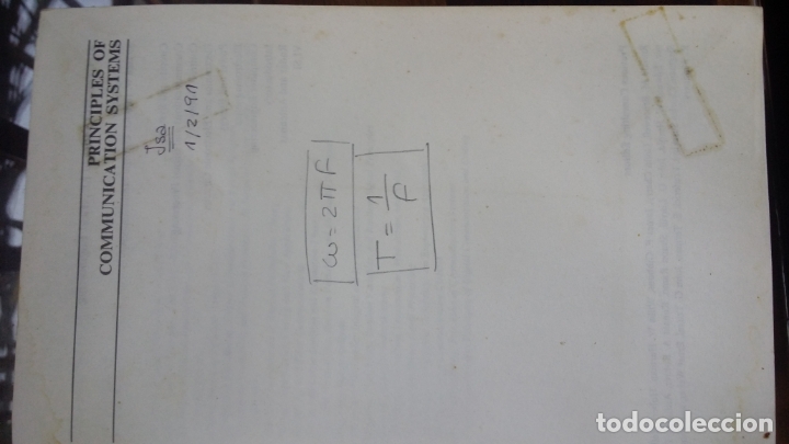 Libros de segunda mano de ciencias: principles of communication systems, 1986 Taub/Schilling - Foto 5