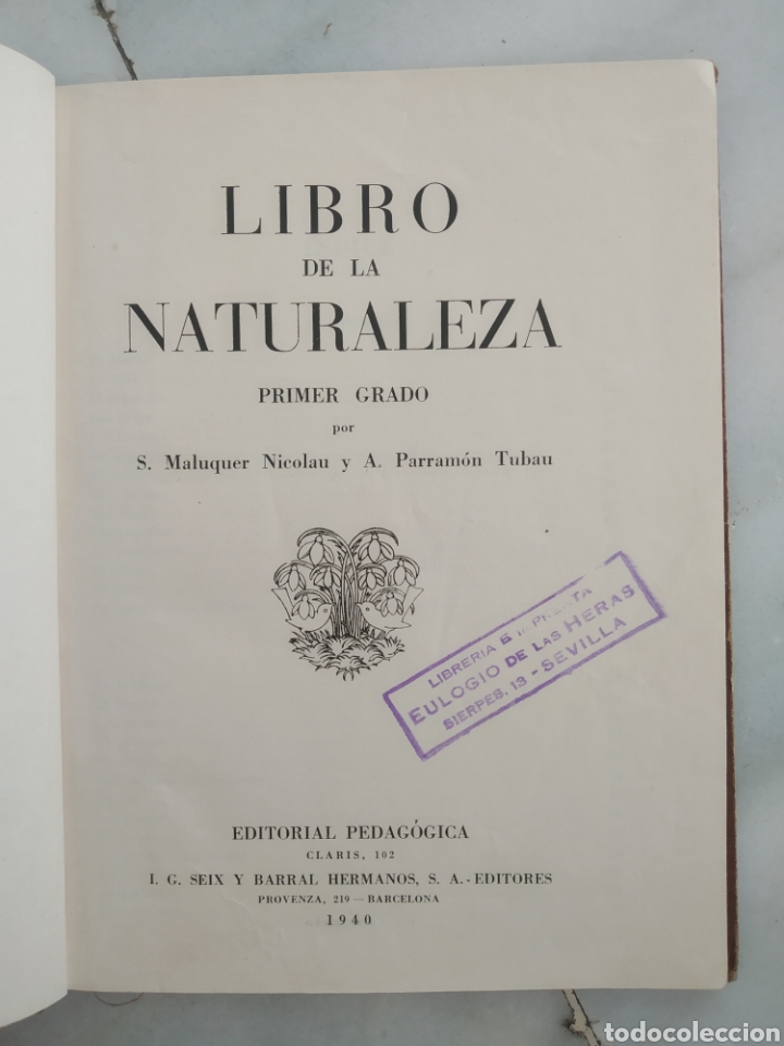 Libros de segunda mano: LIBRO DE LA NATURALEZA. 1940. - Foto 3