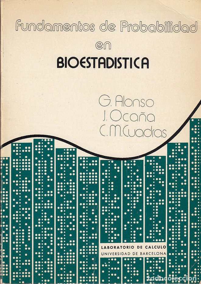 Libros de segunda mano de ciencias: 0020103 FUNDAMENTOS DE PROBABILIDAD EN BIOESTADISTICA - Foto 1