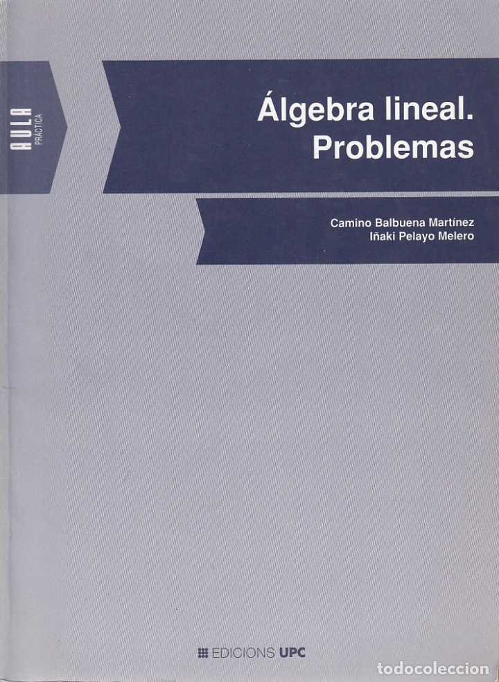 Libros de segunda mano de ciencias: 0030571 &Aacute;LGEBRA LINEAL. PROBLEMAS - Foto 1