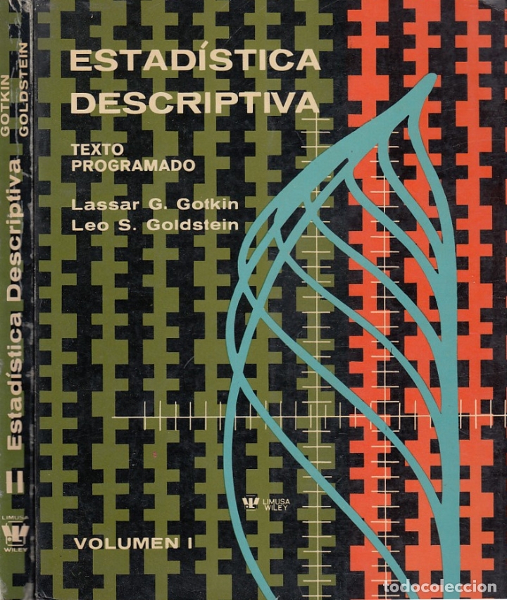 Libros de segunda mano de ciencias: 0030791 ESTAD&Iacute;STICA DESCRIPTIVA. TEXTO PROGRAMADO 2 Tomos OBRA COMPLETA - Foto 1