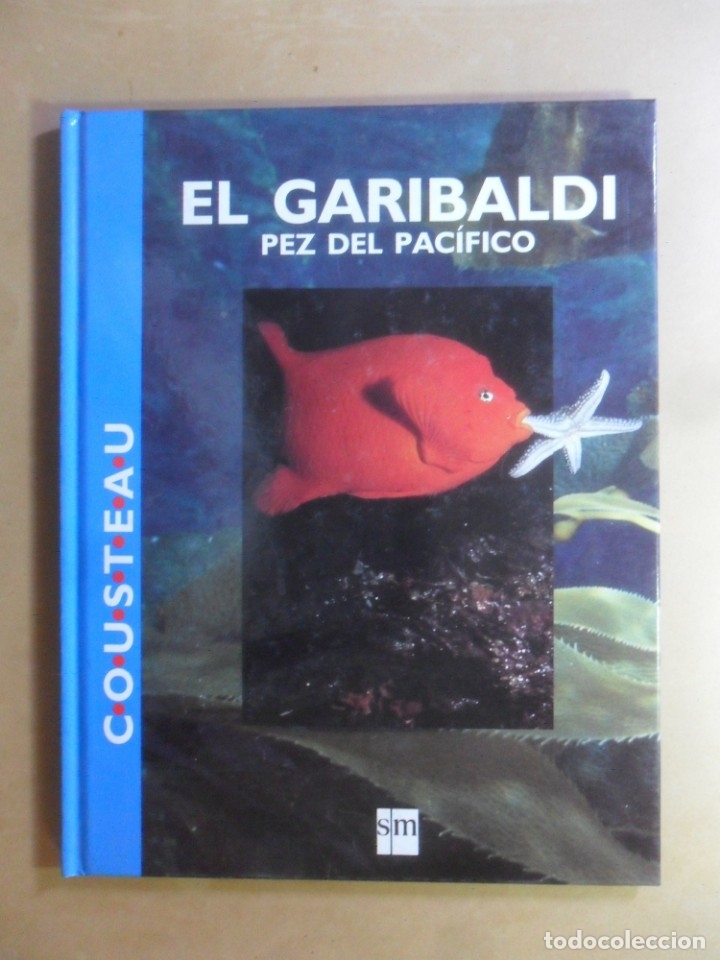 Libros de segunda mano: COUSTEAU - EL GARIBALDI, PEZ DEL PACIFICO - SM - 1992 - Foto 1