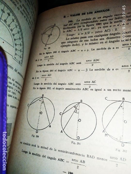 Libros de segunda mano de ciencias: MATEM&Aacute;TICAS SEGUNDO CURSO EDITORIAL LUIS VIVES EUCLIDES 1945 - Foto 7