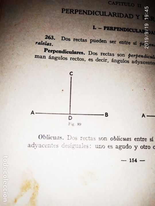 Libros de segunda mano de ciencias: MATEM&Aacute;TICAS SEGUNDO CURSO EDITORIAL LUIS VIVES EUCLIDES 1945 - Foto 8