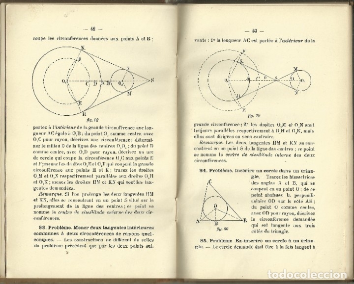 Libros de segunda mano de ciencias: Elements de dessin g&eacute;om&eacute;trique.Bruxelles 1906 - Foto 3