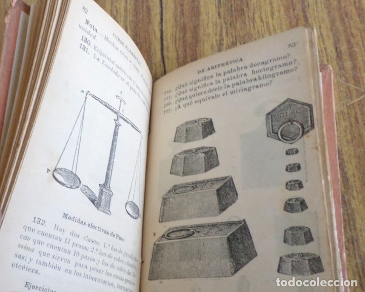 Libros de segunda mano de ciencias: Aritm&eacute;tica - Curso elemental - Por H. G. &ndash; M. B. - Foto 2