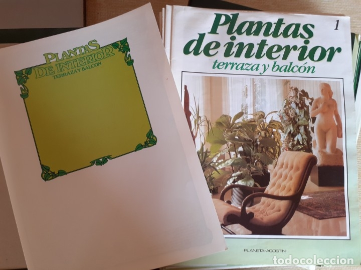 Libros de segunda mano: PLANTAS DE INTERIOR - PLANETA AGOSTINI - 5 TOMOS - Foto 1