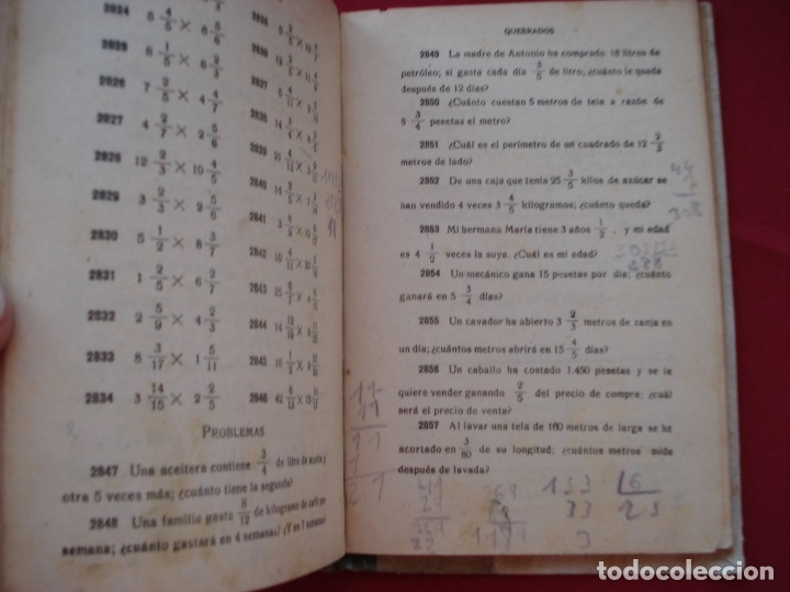 Libros de segunda mano de ciencias: TRATADO DE ARITMETICA DE BRU&Ntilde;O 1959 - Foto 3
