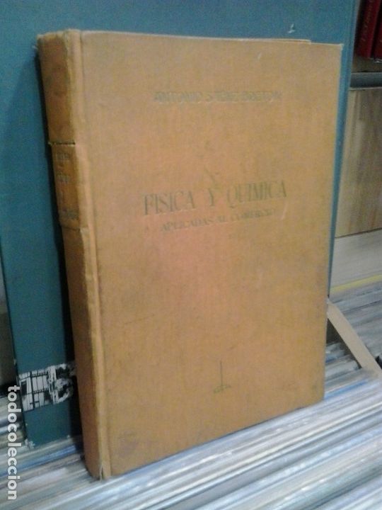 Libri di seconda mano: LMV - F&iacute;sica y qu&iacute;mica aplicadas al comercio y la industria. Antonio Saenz Bret&oacute;n
