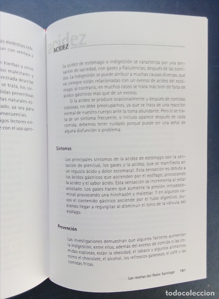 Libros de segunda mano: LA BOTICA NATURAL DEL PADRE SANTIAGO - ED. MART&Iacute;NEZ ROCA 2000. - Foto 6