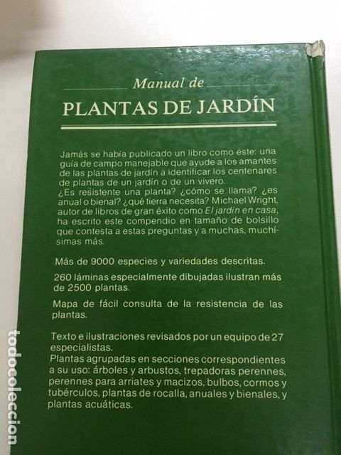 Libros de segunda mano: Manual de plantas de jard&iacute;n de Michael Wright - Foto 3