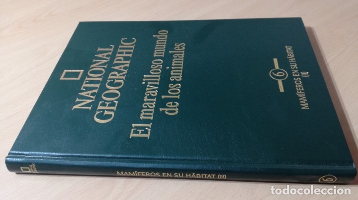 Gebrauchte B&uuml;cher: 6 MAMIFEROS EN SU HABITAT II	NATIONAL GEOGRAPHIC  MARAVILLOSO MUNDO ANIMALES