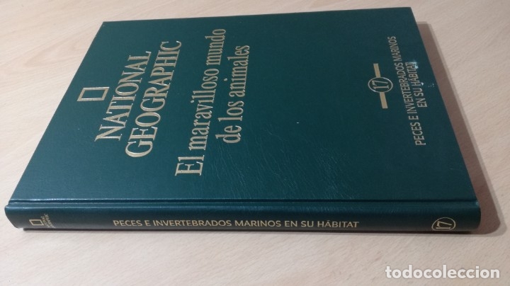 Gebrauchte B&uuml;cher: 17 PECES E INVERTEBRADOS MARINOS EN SU HABITAT	NATIONAL GEOGRAPHIC  MARAVILLOSO MUNDO ANIMALES