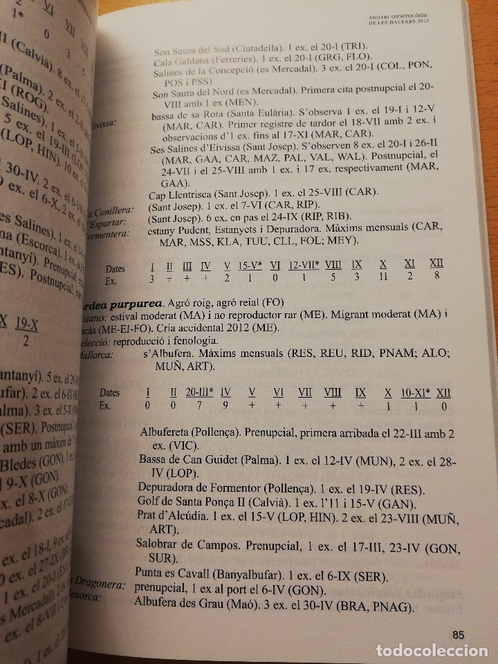 Libros de segunda mano: ANUARI ORNITOL&Ograve;GIC DE LES BALEARS 2013 (VOLUM 28) - Foto 3