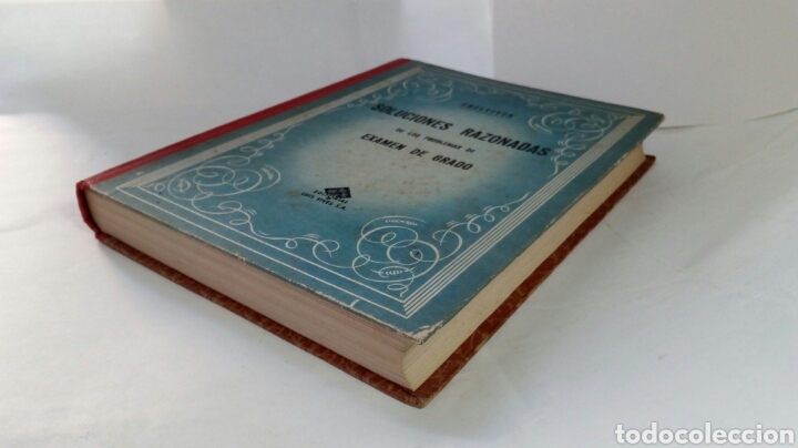 Libros de segunda mano de ciencias: Soluciones razonadas de los problemas de examen de grado. Edelvives. - Foto 4