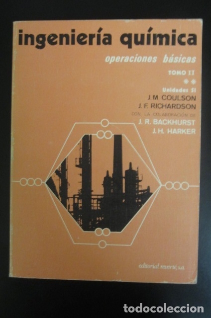 Libri di seconda mano: ref.0008468 INGENIER&Iacute;A QU&Iacute;MICA Tomo 1 y Tomo 2 Parte I y II