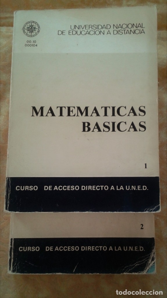 Libri di seconda mano: MATEM&Aacute;TICAS B&Aacute;SICAS  I  II  U.N.E.D.  1&ordf; EDICI&Oacute;N 1985