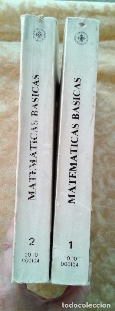 Libros de segunda mano de ciencias: MATEM&Aacute;TICAS B&Aacute;SICAS I II U.N.E.D. 1&ordf; EDICI&Oacute;N 1985 - Foto 2