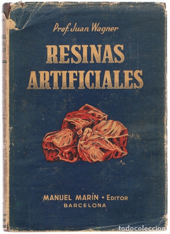 Libros de segunda mano de ciencias: RESINAS ARTIFICIALES JUAN WAGNER - Foto 2