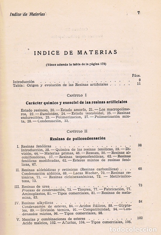 Libros de segunda mano de ciencias: RESINAS ARTIFICIALES JUAN WAGNER - Foto 3