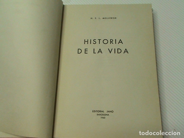 Libros de segunda mano: Historia de la vida. (H.E.L.Mellersh) - Foto 2