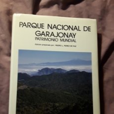 Libros de segunda mano: PARQUE NACIONAL DE GARAJONAY, PATRIMONIO MUNDIAL. PEDRO L. PEREZ. ICONA, 1990. CANARIAS, GOMERA. EXC. Lote 178733290