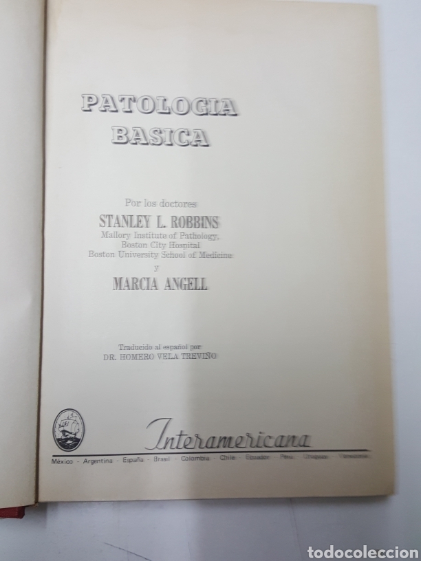 Libros de segunda mano: Patologia basica - Robbins Angell - Foto 4