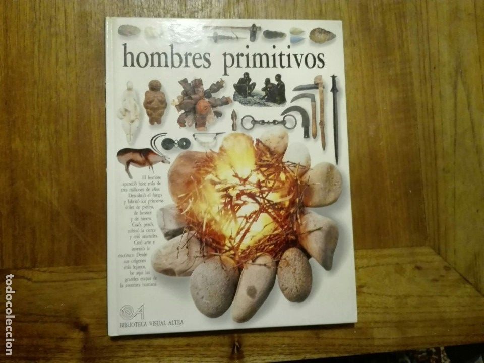 Libros de segunda mano: HOMBRES PRIMITIVOS - BIBLIOTECA VISUAL ALTEA 1990 - Foto 1