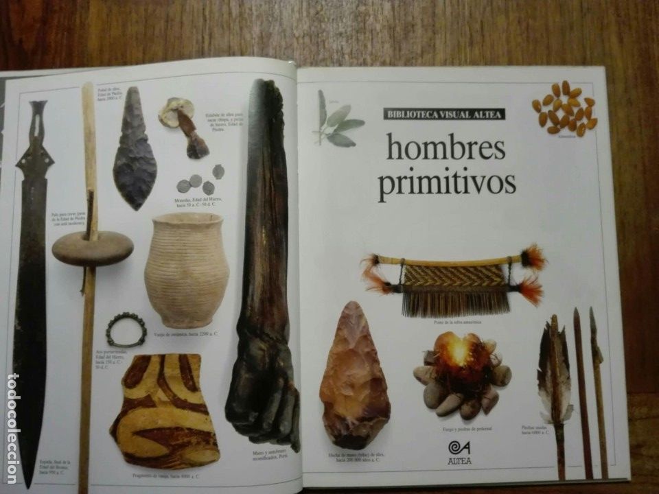 Libros de segunda mano: HOMBRES PRIMITIVOS - BIBLIOTECA VISUAL ALTEA 1990 - Foto 3