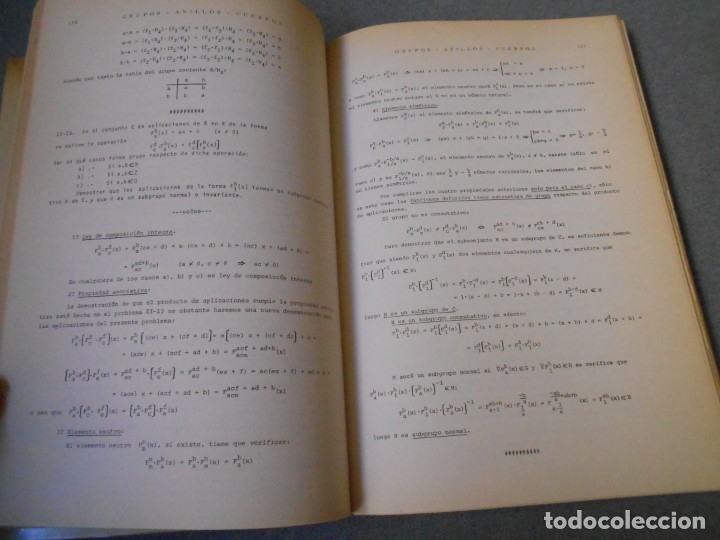 Libros de segunda mano de ciencias: PROBLEMAS DE ALGEBRA LINEAL I - Foto 4