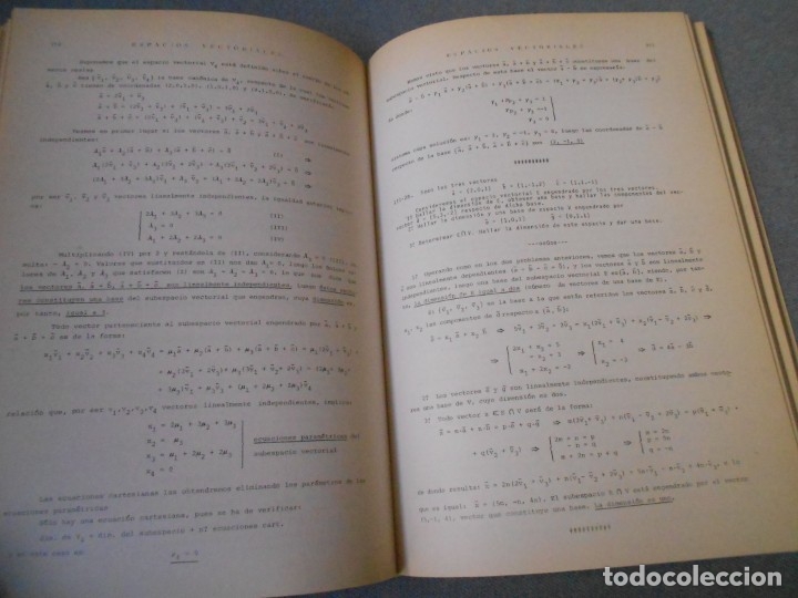 Libros de segunda mano de ciencias: PROBLEMAS DE ALGEBRA LINEAL I - Foto 6