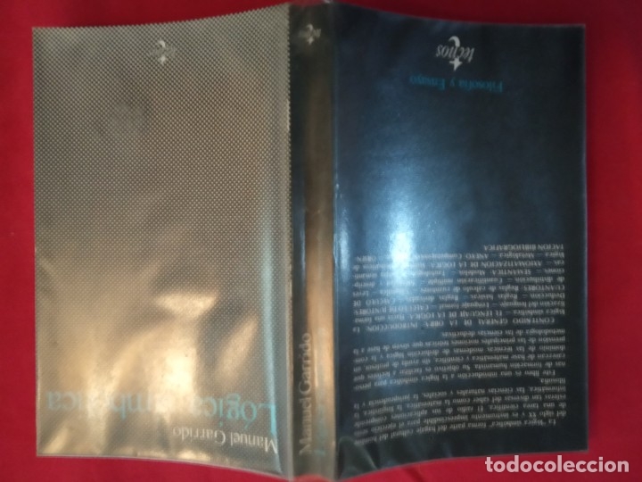 Libros de segunda mano de ciencias: L&Oacute;GICA SIMB&Oacute;LICA- Manuel Garrido. - Foto 2