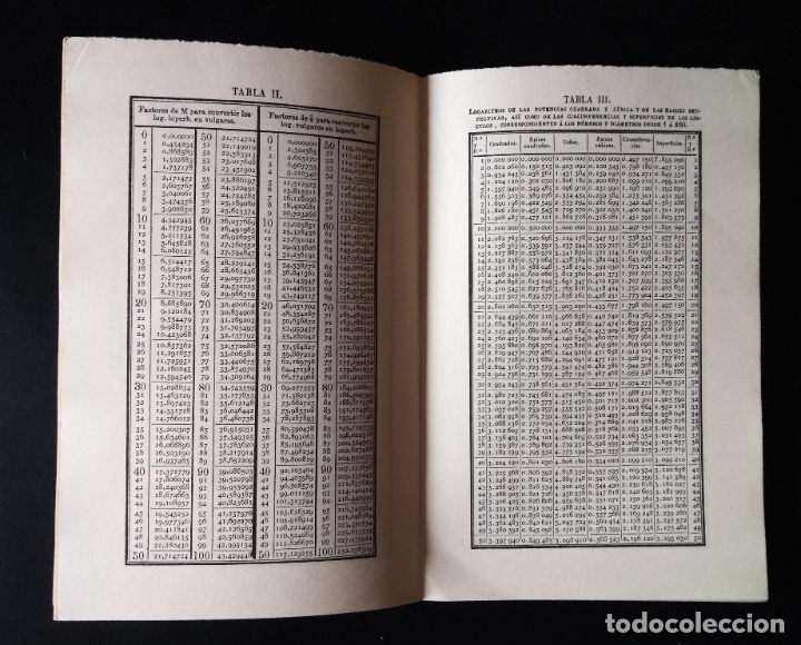 Libros de segunda mano de ciencias: TABLAS DE LOS LOGARITMOS VULGARES | VICENTE V&Aacute;ZQUEZ | HERNANDO 1974 - Foto 7