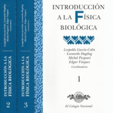 Libri di seconda mano: INTRODUCCIÓN A LA FÍSICA BIOLÓGICA. VARIOS AUTORES. . Lote 180904071
