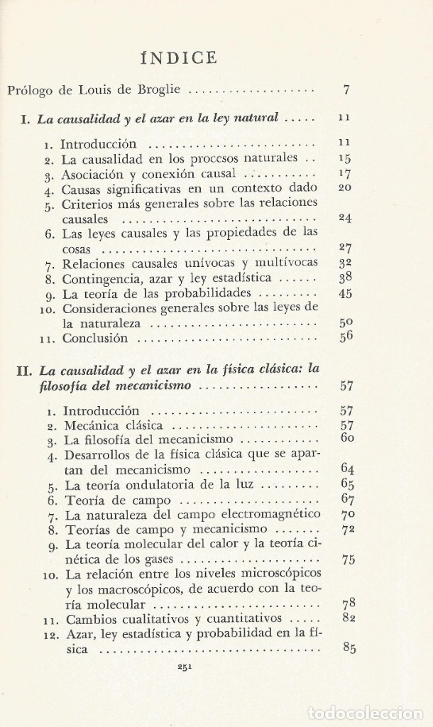 Libros de segunda mano de ciencias: Causalidad y azar en la f&iacute;sica moderna. David Bohm. - Foto 2