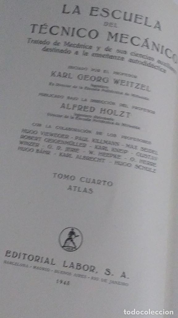 Libros de segunda mano de ciencias: ESCUELA DE TECNICO MECANICO TOMO IV - Foto 3
