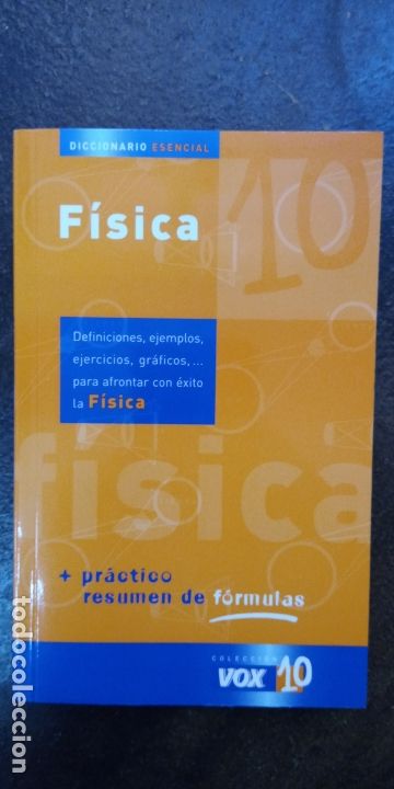 Gebrauchte B&uuml;cher der Wissenschaften: Diccionario esencial de F&iacute;sica